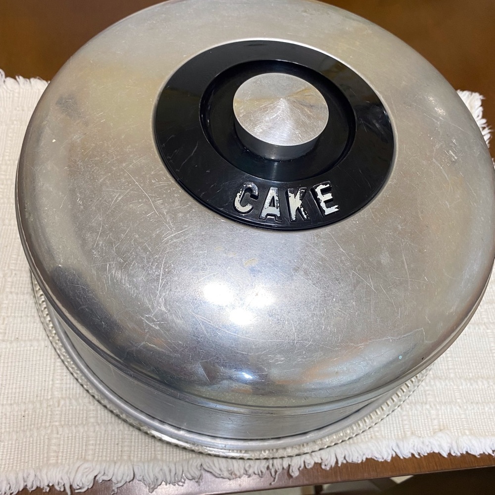 Vintage Kromex Cake Carrier